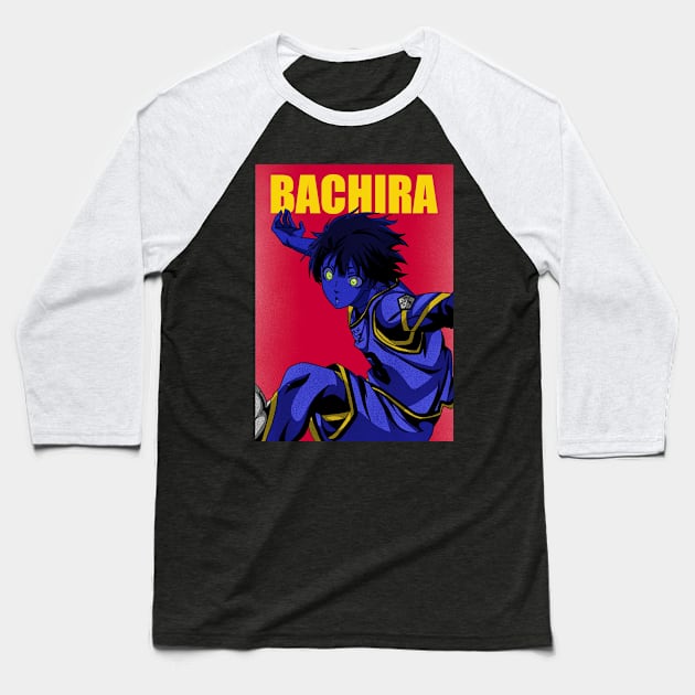 Bachira Blue Lock Baseball T-Shirt by Rekayasabumi